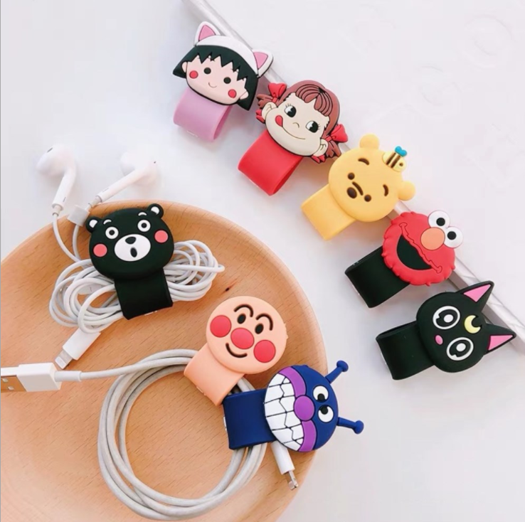 맞춤형 실리콘·PVC 케이블 정리 홀더 제품 이미지